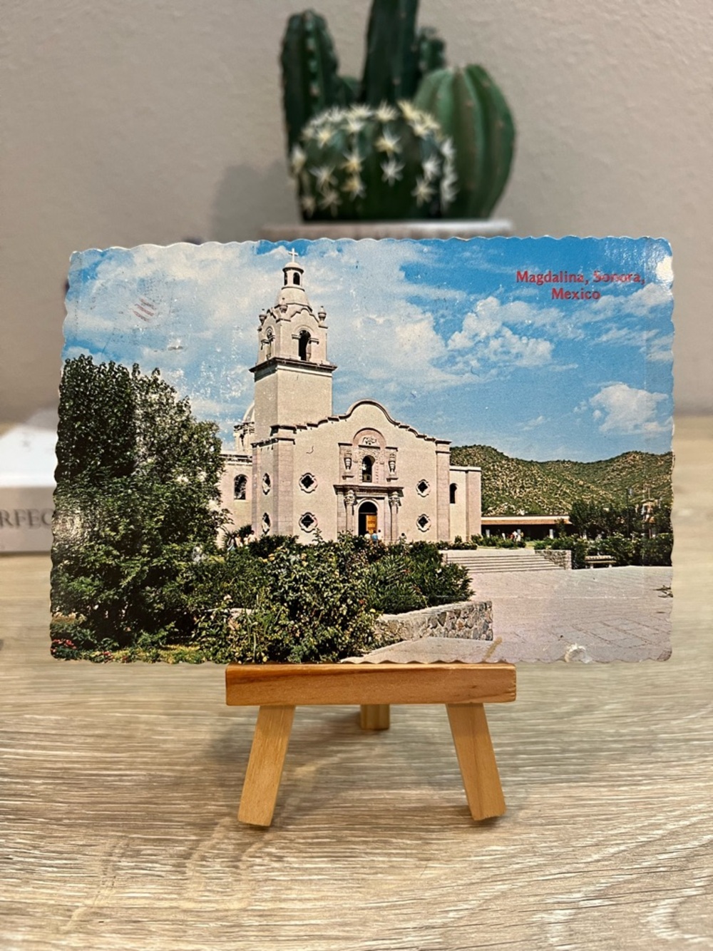 Magdalena de Kino Sonora Mexico Santa Maria Magdalena Church Petley Postcard